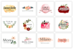 design a watercolor logo with a free source file