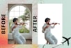 remove background quickly from 30 pictures in 6 hours
