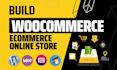 build woocommerce store and design modern wordpress website
