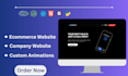 be your react js website developer and custom web design