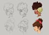 design character concepts for games, comics or animation