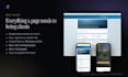 design a modern landing page for your business