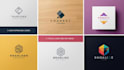 create 3 modern minimalist business logo design