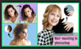 do professional cut out hair masking background removal