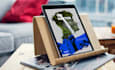 create mockups of your ebook being displayed on an ipad and tablet
