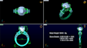 create 3d jewelry design for 3d printing 3d rendering etc