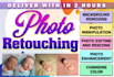do photo retouching and manipulation