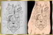 professional linework style tattoo design