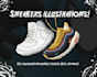 draw amazing sneakers illustrations