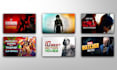 design eye catchy youtube thumbnails