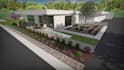 do landscape garden design, backyard, pool, patio