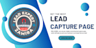 design lead capture page, landing page, sales page, elementor landing page