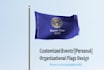 design amazing custom flag, feather flag and tear drop flag