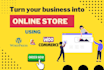 create your online store or ecommerce website using woocommerce