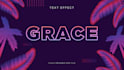 create text effect fully editable eps file