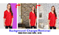 change image background and color change