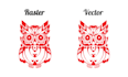 do raster to vector, vector tracing, trace logo and sketch