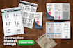 create instruction manual, step by step user guide PDF