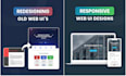 make stunning website and app ui ux, dashboard ui