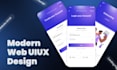 do ui ux design for mobile app web app and websites in figma