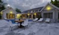 create architectural rendering, exterior and interior