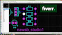 make schematic circuit and design pcb in proteus