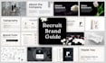 create a professional brand style guide, brand identity, and brand book