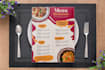 design modern restaurant, food menu design