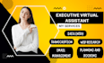 be your ultimate executive virtual assistance