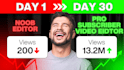 make awesome youtube subscribe video
