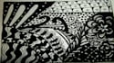 draw a custom zentangle design