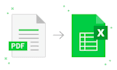 convert pdf to excel