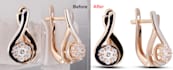 do jewelry image background removal and hi end retouching