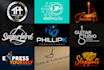 do modern minimalist trendy logo design