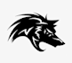 make unique modern wolf logo for you
