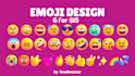 creative custom emoji, emote or animated emoji for you
