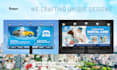 design billboard, yard sign, signage, signboard, backdrops