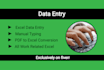 be your virtual assistant for data entry, data mining, web research