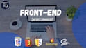 be your front end web developer with javascript CSS HTML