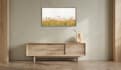do custom wall canvas mock up design in photoshop