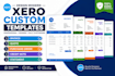 design custom xero invoice templates and branding