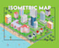 draw high quality vector or isometric map illustrations