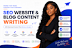 do seo website copywriting social media content writing blog writing email copy