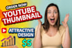 create youtube thumbnail facebook cover, banner,ads,