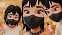 create 3d character stylized anime style