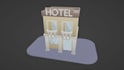 create a 3d low poly environment using blender