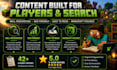 write SEO minecraft articles, guides and blog posts