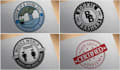 design retro vintage badge logo