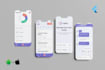design and develop an android app and ios app using flutter and react native
