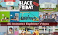 make stunning 2d animated explainer video